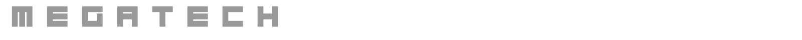 Megatech font preview